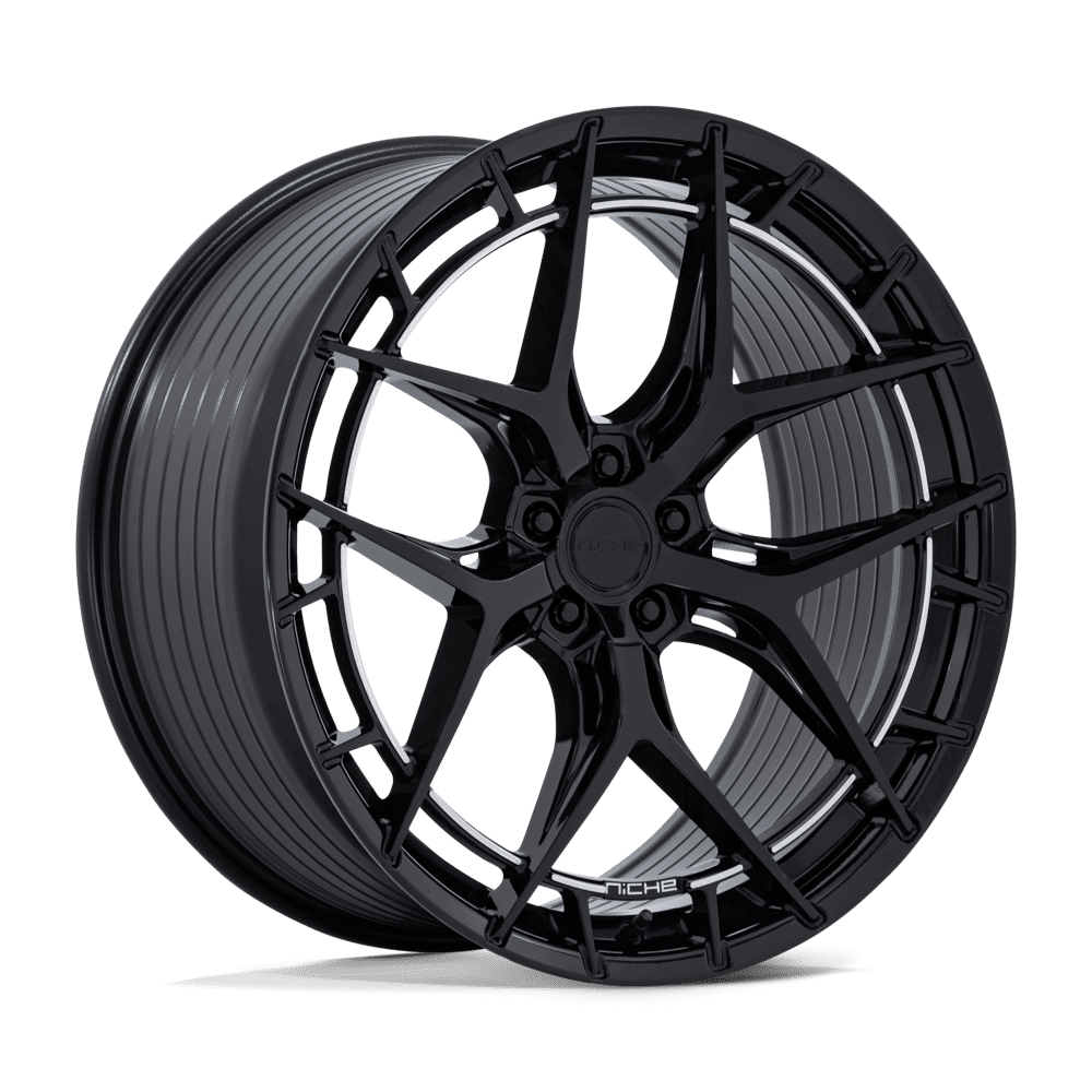 Niche Nc286 Riviera 20x10.5 5x120 38 72.56 Gloss Black