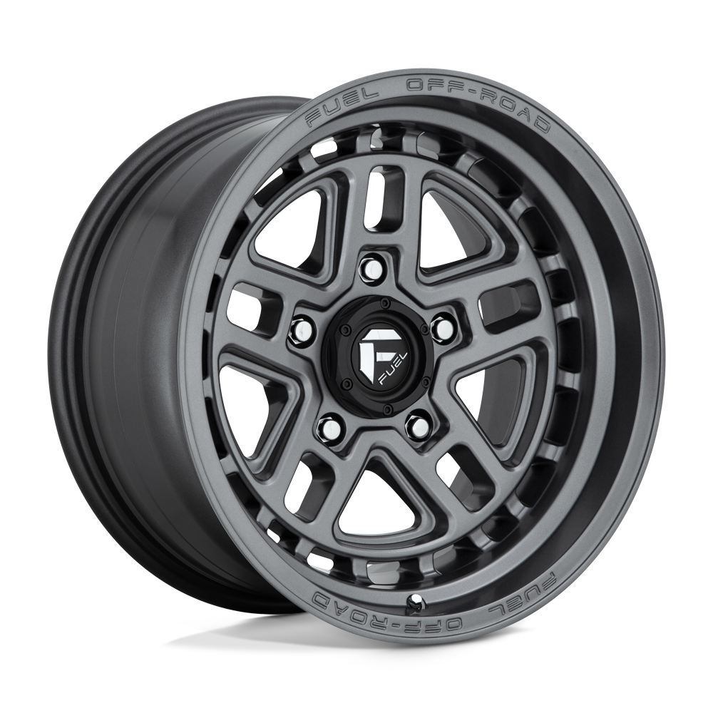 CARBURANT TOUT-TERRAIN D668 NITRO 17X9 5X127 -12 71.5 MAT GUN METAL