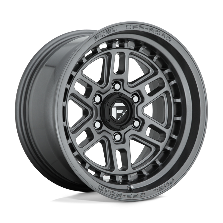 CARBURANT TOUT-TERRAIN D668 NITRO 17X9 6X139.7 -12 106.1 MAT GUN METAL