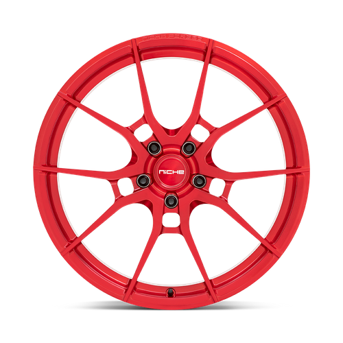 Niche Mono T113 Kanan 21x12 5x130 65 71.5 Brushed Candy Red