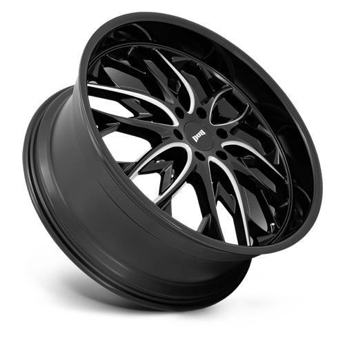 Dub 1pc S263 Og 22x9.5 6x139.7 25 106.1 Gloss Black Milled