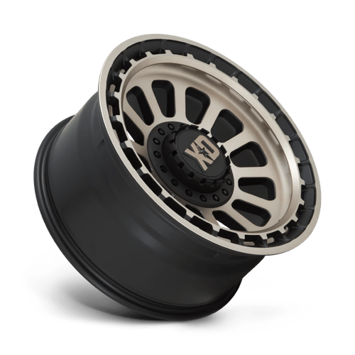 XD Wheels Xd856 Omega 20x10 5x127 / 5x139.7 -18 78.1 Satin Black With Bronze Tint