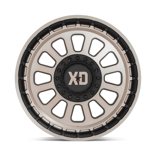 XD Wheels Xd856 Omega 20x10 5x127 / 5x139.7 -18 78.1 Satin Black With Bronze Tint