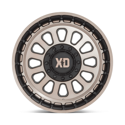 XD Wheels Xd856 Omega 20x10 8x165.1 -18 125.1 Noir satiné avec teinte bronze