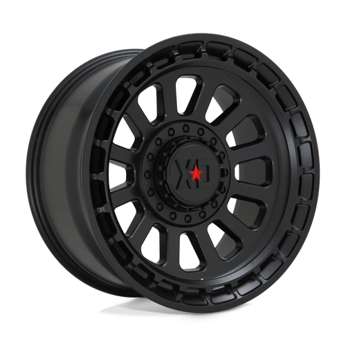 XD Wheels Xd856 Omega 20x10 8x180 -18 124.2 Satin Black