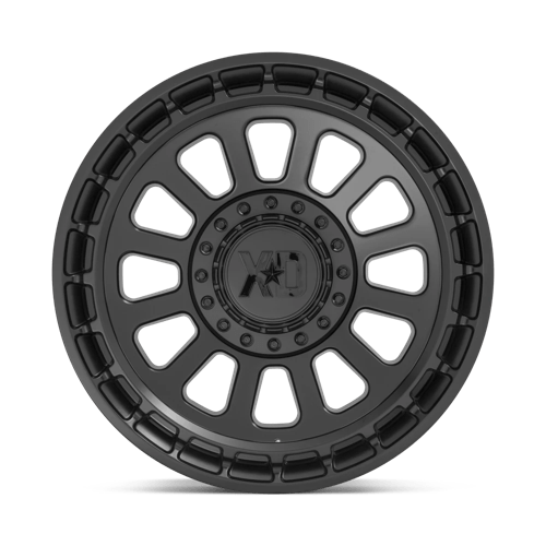 XD Wheels Xd856 Omega 20x10 8x180 -18 124.2 Satin Black