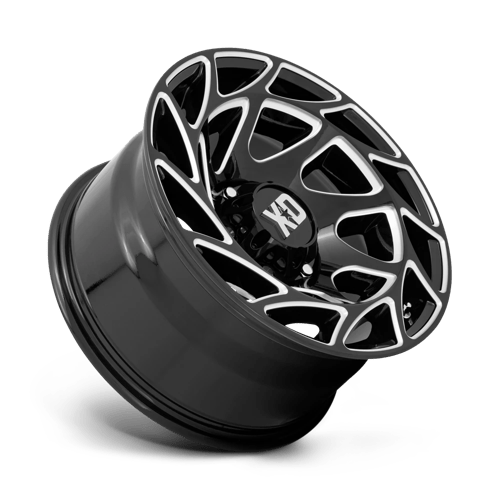XD Wheels Xd860 Onslaught 20x9 6x135 0 87.1 Noir Brillant Fraisé