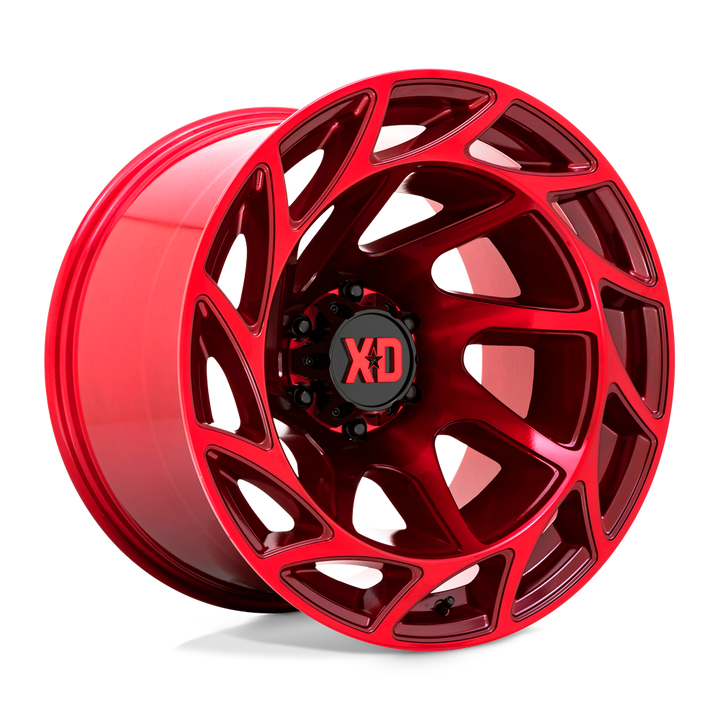 XD Wheels Xd860 Onslaught 22x12 6x139.7 -44 106.1 Candy Red