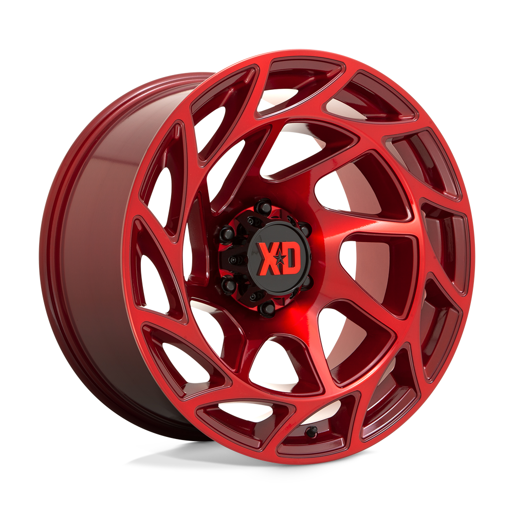 XD Wheels Xd860 Onslaught 20x10 6x139.7 -18 106.1 Rouge bonbon