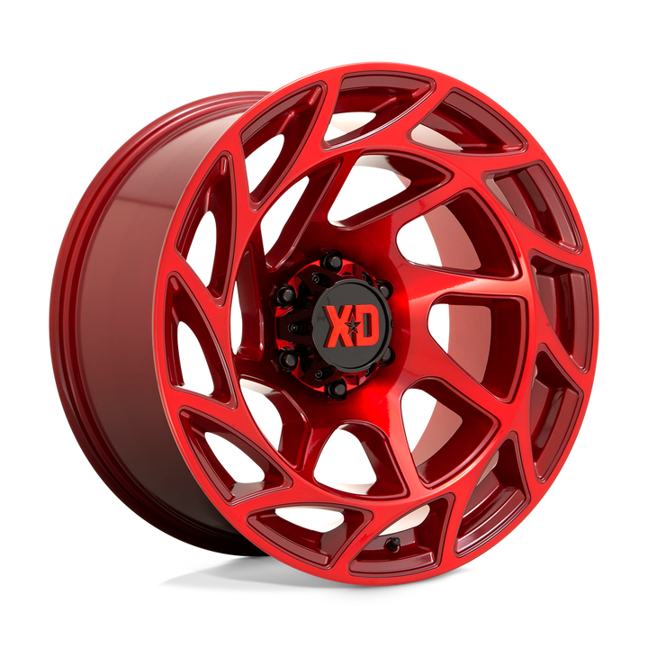 XD Wheels Xd860 Onslaught 20x10 6x139.7 -18 106.1 Rouge bonbon