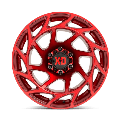 XD Wheels Xd860 Onslaught 20x10 6x139.7 -18 106.1 Rouge bonbon