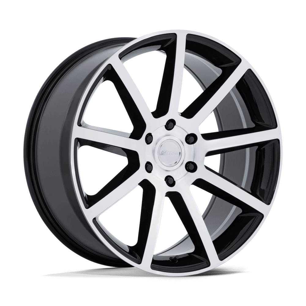 Petrol Pe007 P6e 20x9.5 6x135 30 87.1 Gloss Black Machined Face