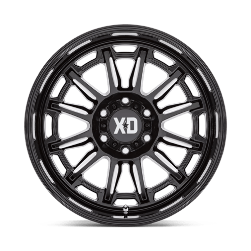 XD Wheels Xd865 Phoenix 20x9 6x135 0 87.1 Noir Brillant Fraisé