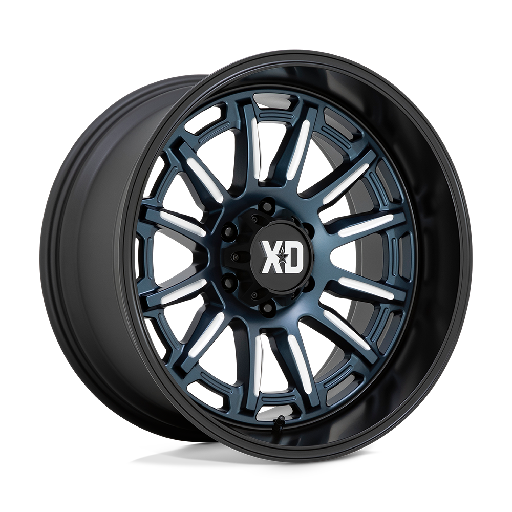 XD Xd865 Phoenix 20x9 6x135 0 87.1 Metallic Blue Milled Blk LP