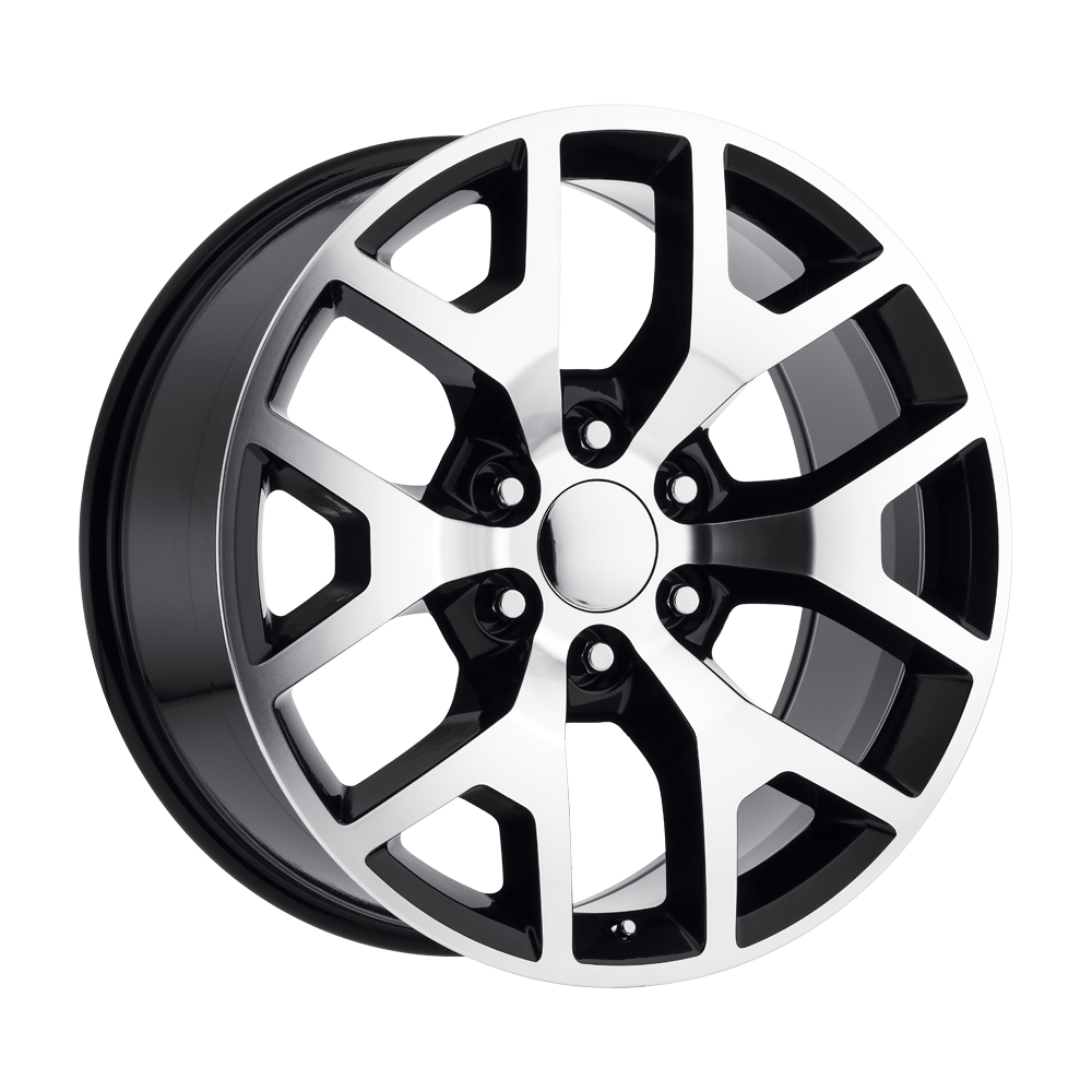Performance Replicas Pr169 24x10 6x139.7 31 78.1 Gloss Black With Machined Spokes