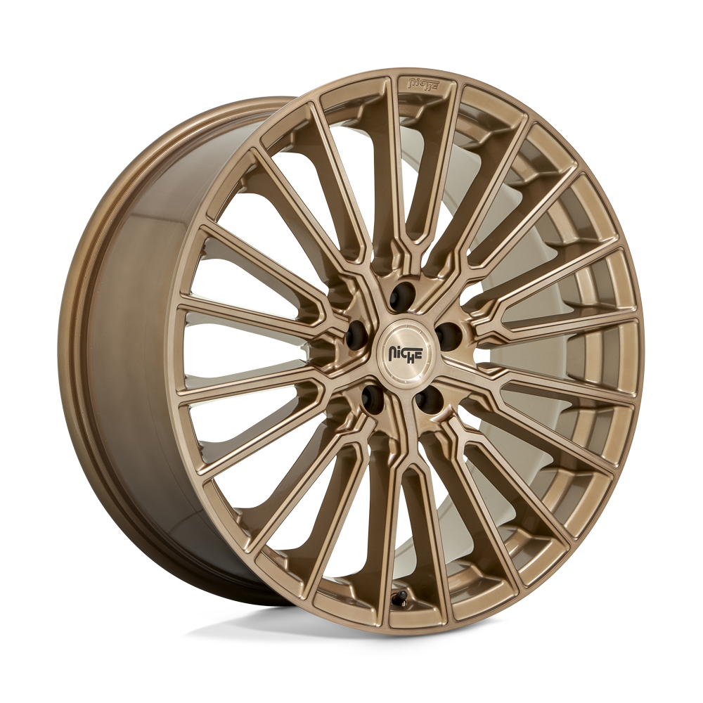 Niche 1pc M264 Premio 20x10.5 5x114.3 40 72.56 Bronze Brushed