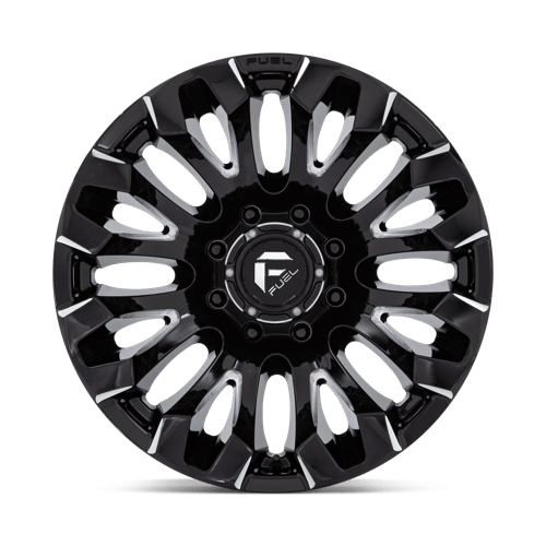 FUEL OFF-ROAD D828 QUAKE 20X10 8X165.1 -18 125.1 GLOSS BLACK MILLED