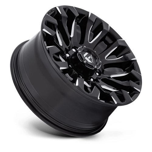 Carburant Off-Road D828 Quake 20x9 8x165.1 1 125.1 Noir Brillant Fraisé