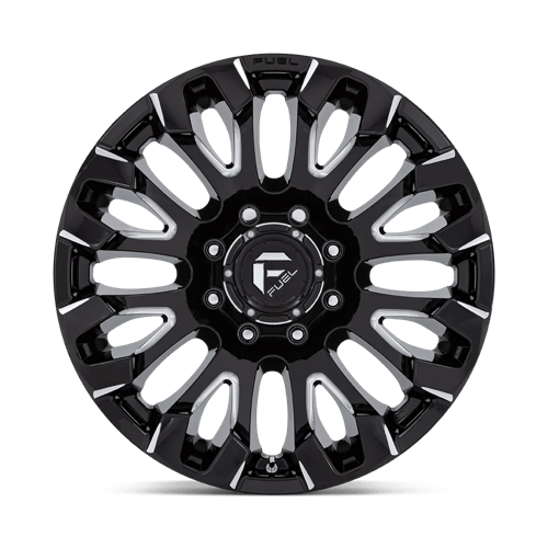 Carburant Off-Road D828 Quake 20x9 8x180 1 124.2 Noir Brillant Fraisé