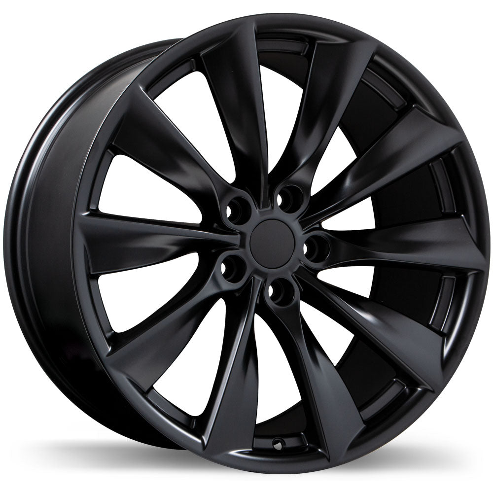 Replika R241B 19x9.5 5x114.3mm +45 70.6mm  Satin Black