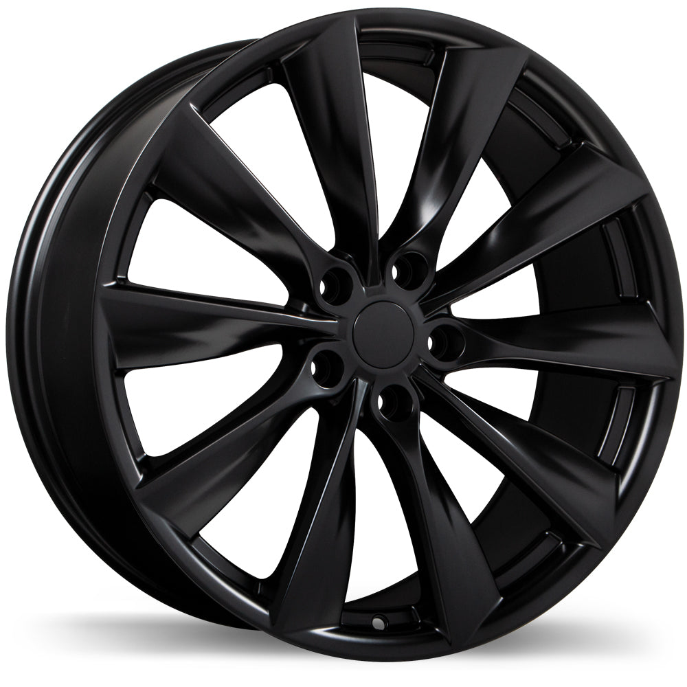 Replika R241B 20x8.5 5x114.3mm +35 70.1mm  Satin Black