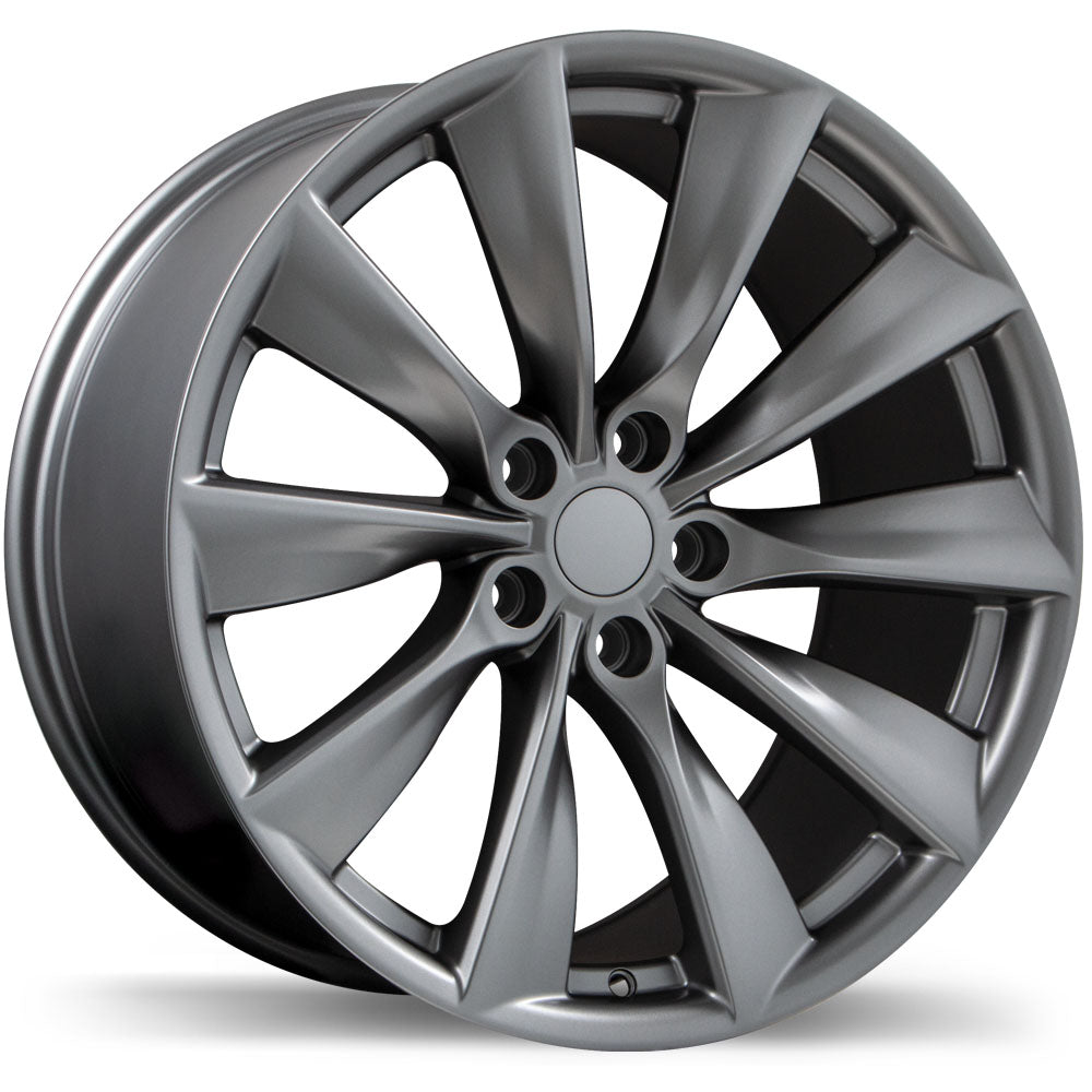 Replika R241B 19x9.5 5x114.3mm +45 70.2-64.1mm  Space Grey