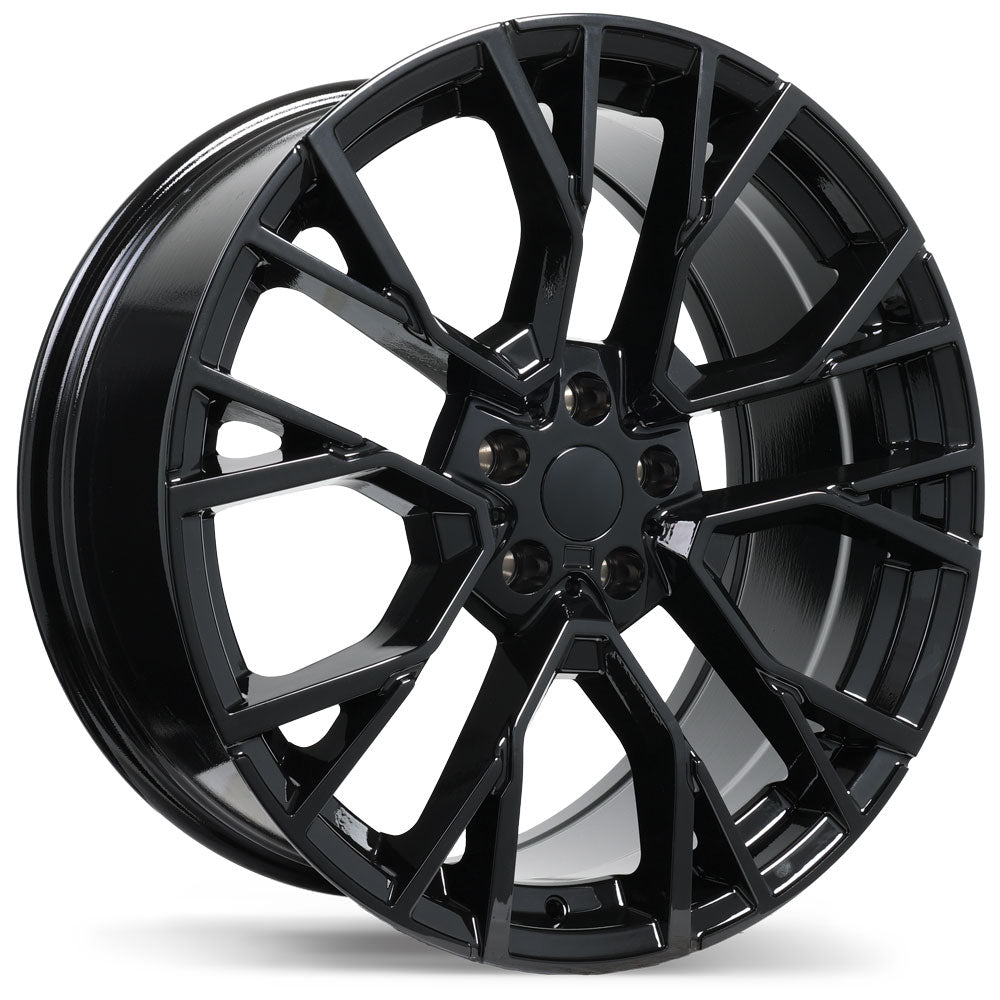 Replika R253A 20x9.0 5x112mm +30 66.6mm Gloss Black