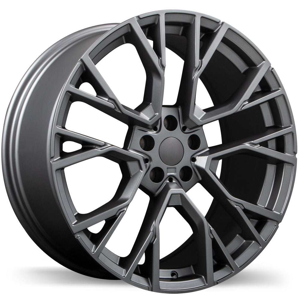 Replika R253A 20x9.0 5x112mm +30 66.6mm Satin Charcoal