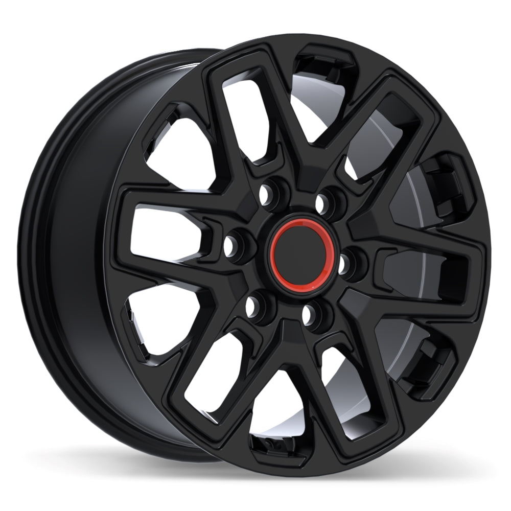 Replika R262 17x8.0 6x139.7mm +55 95.1mm Satin Black
