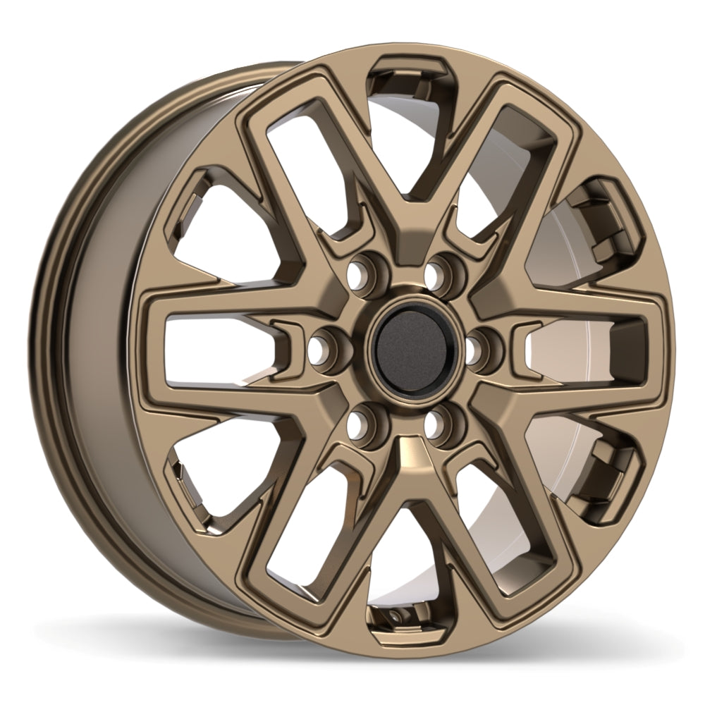 Replika R262 18x7.5 6x139.7mm +60 95.1mm Satin Bronze (Flat Seats)