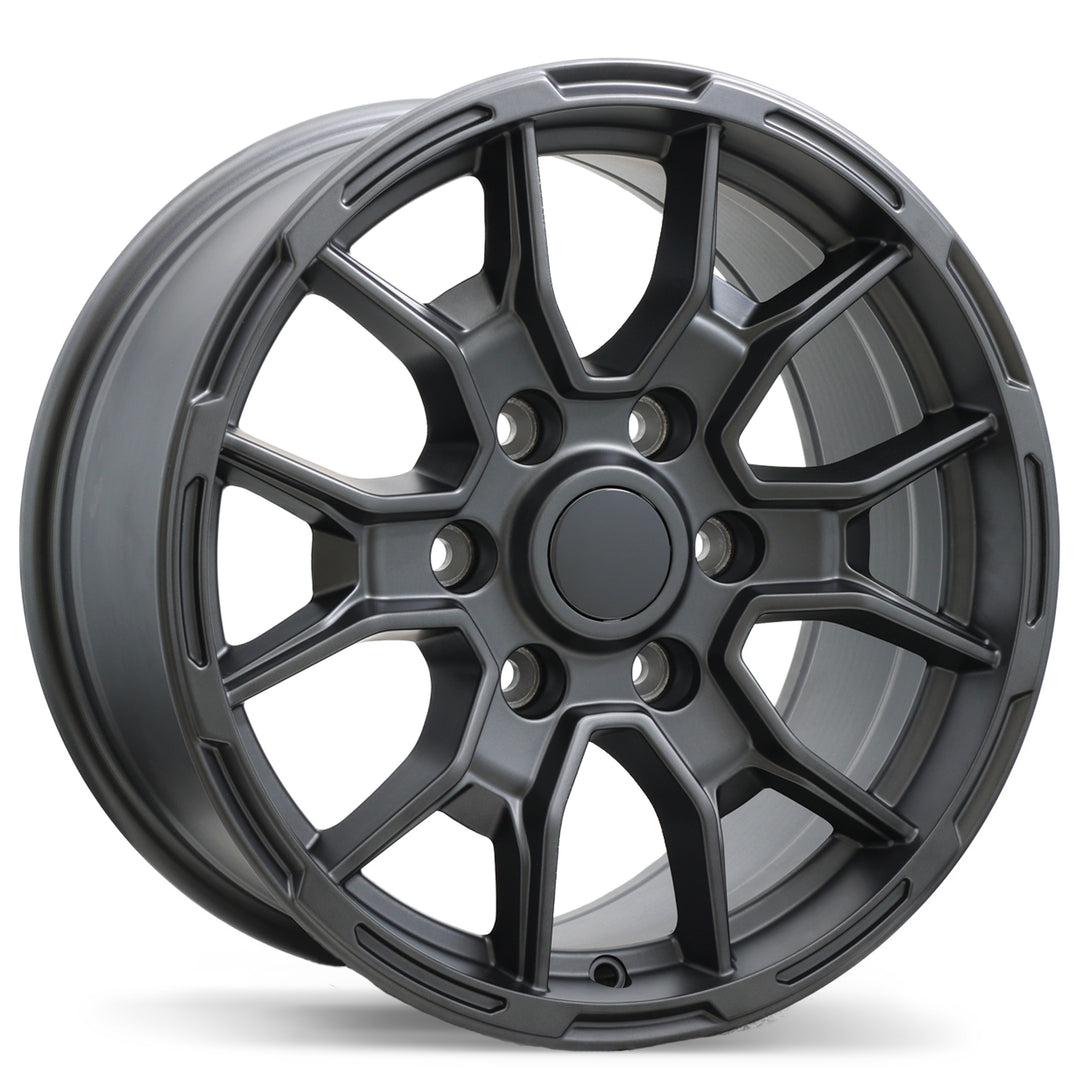 Replika R269 18x8.0 6x135mm +35 87.1mm Matte Gunmetal