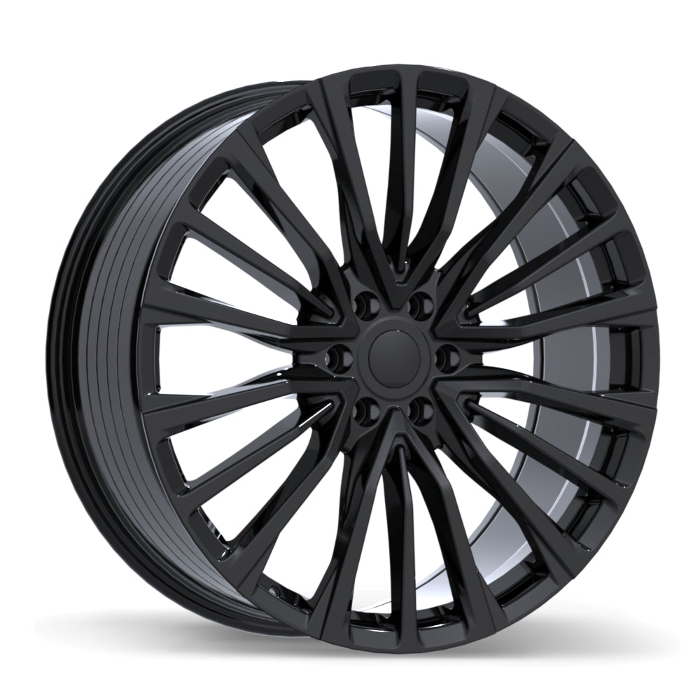Replika R281 24x9.5 6x135mm +44 87.1mm Gloss Black