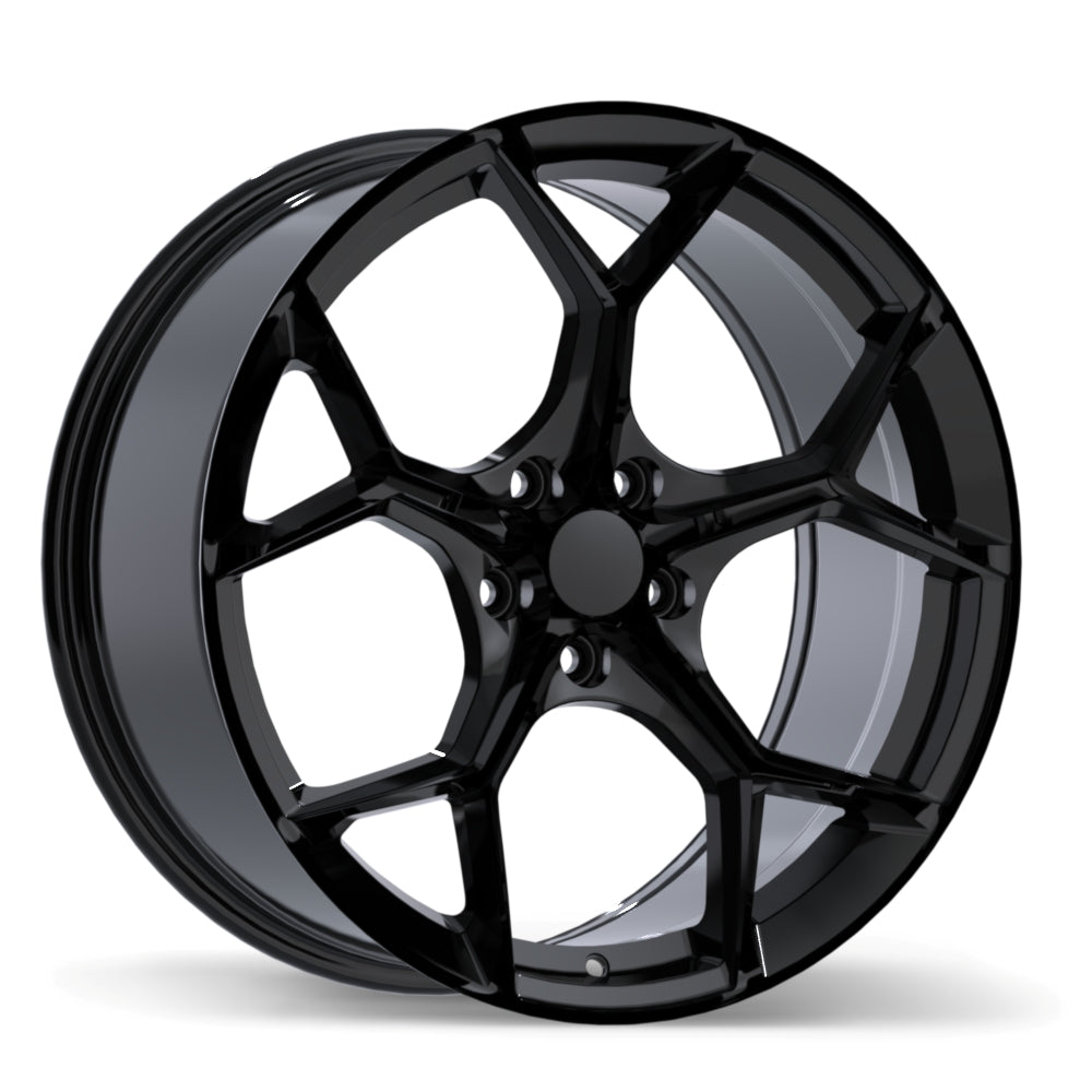 Replika R282 19x8.5 5x112mm +34 66.5mm Gloss Black (R14 Radius Seats)