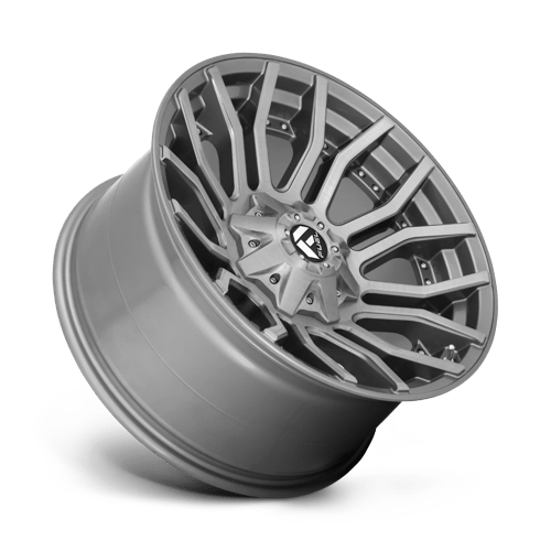 CARBURANT TOUT-TERRAIN D713 RAGE PLATINUM 20X10 8X170 -18 125.1 BROSSÉ GUN METAL TEINTÉ CLAIRE