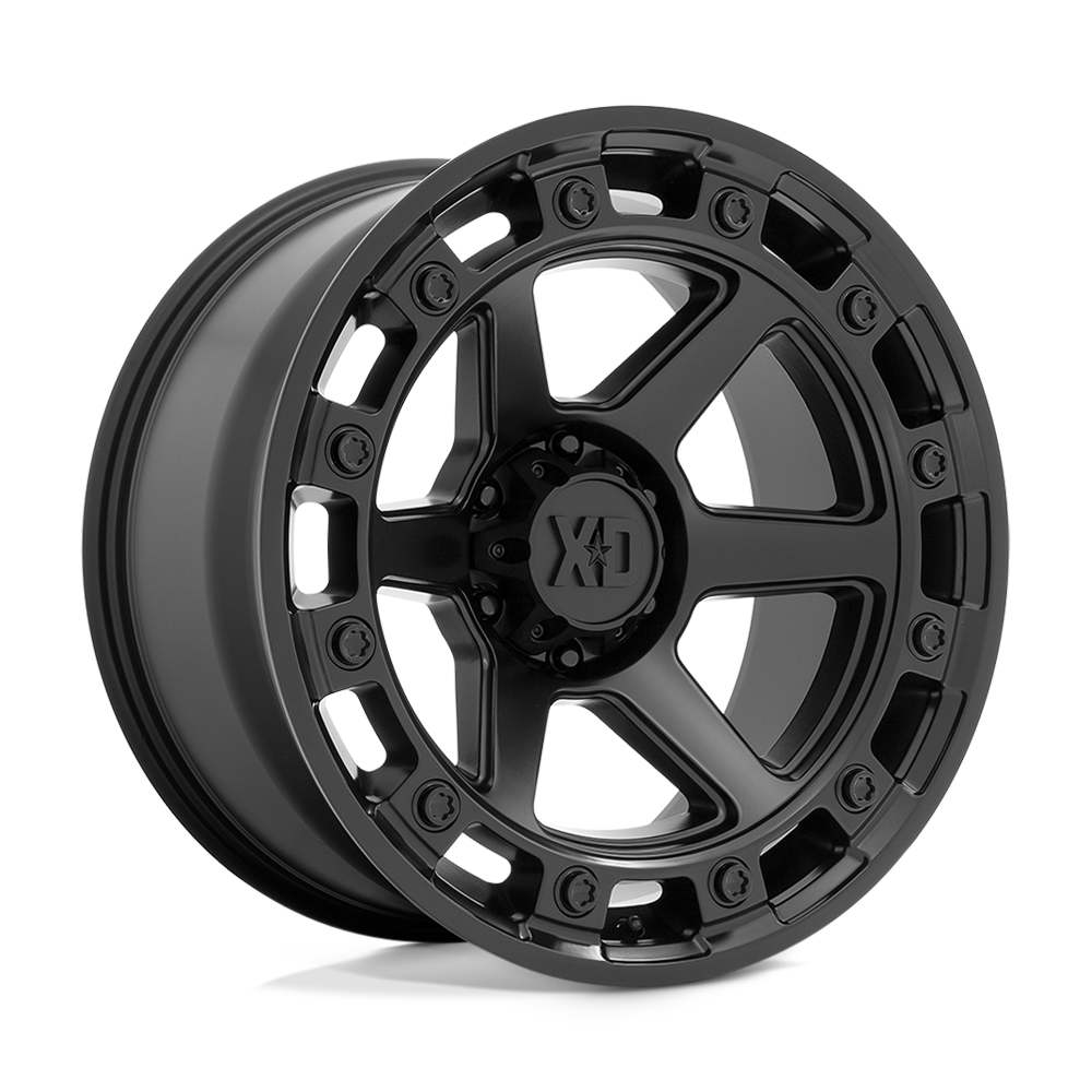 XD Wheels Xd862 Raid 17x9 5x127 0 71.5 Noir satiné