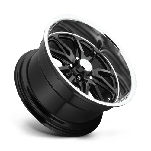 Us Mag 1pc U121 Rambler 22x9 5x127 1 78.1 Gloss Black