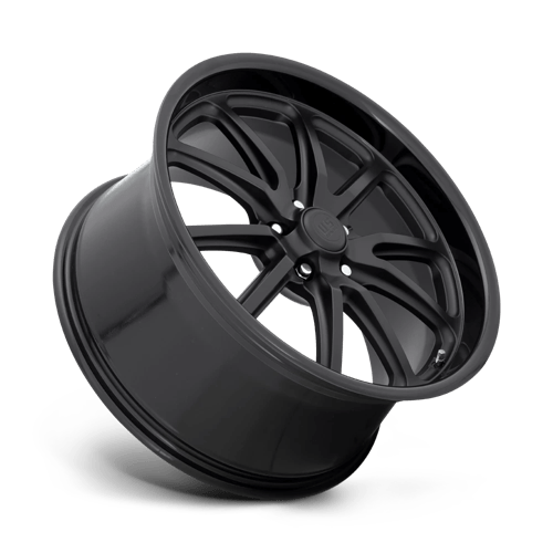 Us Mag 1pc U123 Rambler 20x10 5x120 35 72.56 Noir Brillant Noir Mat