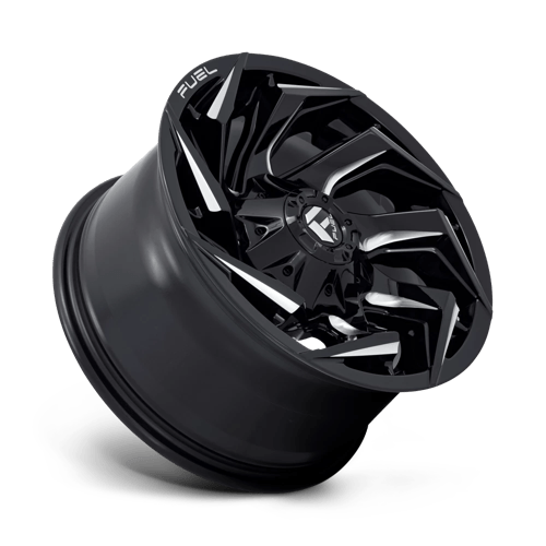 CARBURANT TOUT-TERRAIN D753 REACTION 22X10 8X170 -18 125.1 NOIR BRILLANT FRAISÉ