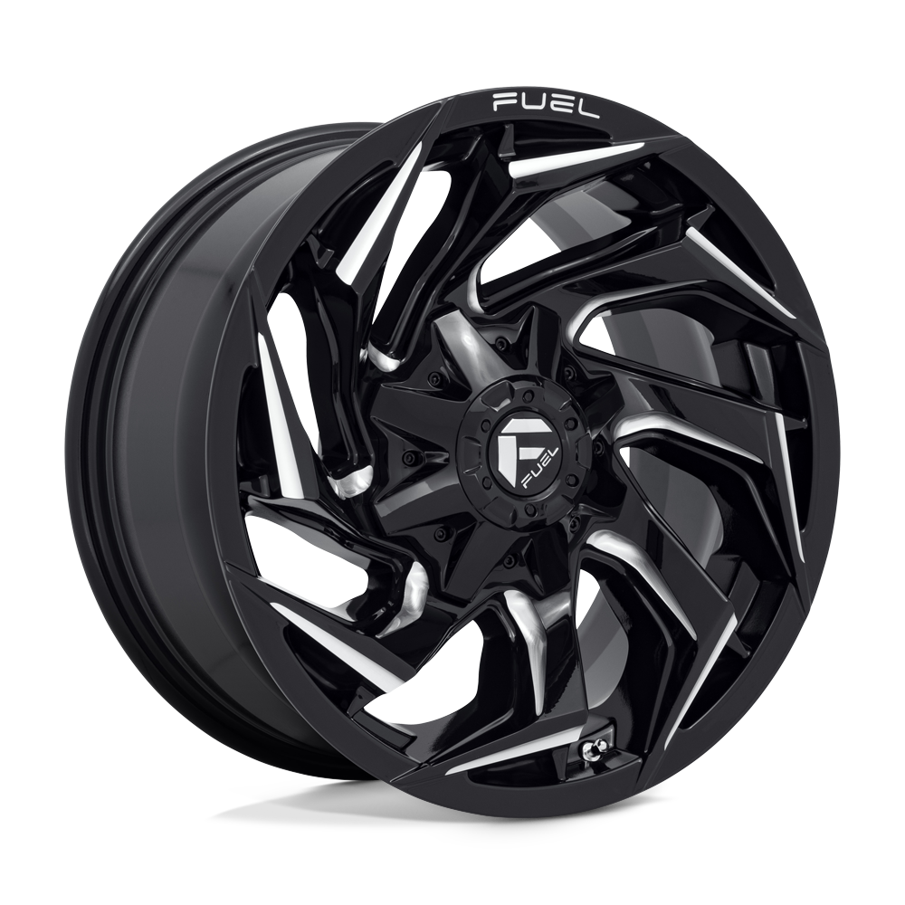 CARBURANT TOUT-TERRAIN D753 REACTION 18X9 6X135 / 6X139.7 1 106.1 NOIR BRILLANT FRAISÉ