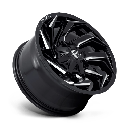 CARBURANT TOUT-TERRAIN D753 REACTION 18X9 6X135 / 6X139.7 1 106.1 NOIR BRILLANT FRAISÉ