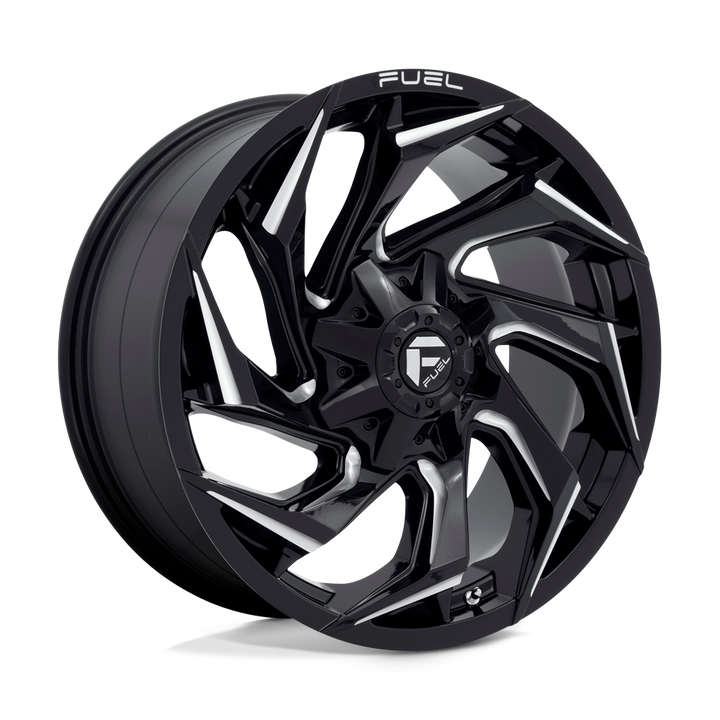 CARBURANT TOUT-TERRAIN D753 REACTION 20X9 8X170 20 125.1 NOIR BRILLANT FRAISÉ