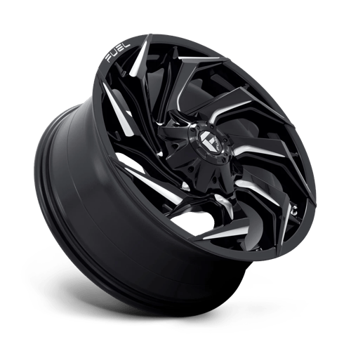 CARBURANT TOUT-TERRAIN D753 REACTION 20X9 8X180 20 124.2 NOIR BRILLANT FRAISÉ