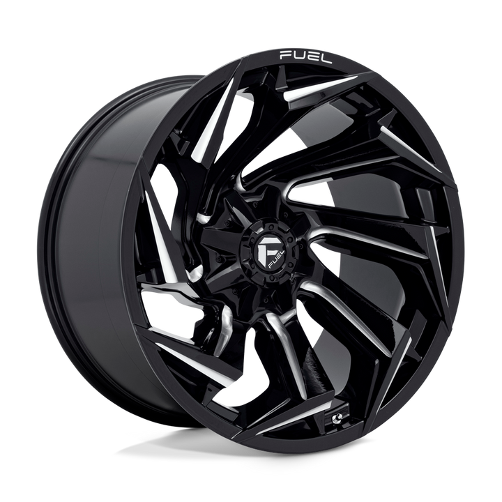 CARBURANT TOUT-TERRAIN D753 REACTION 22X12 8X170 -44 125.1 NOIR BRILLANT FRAISÉ