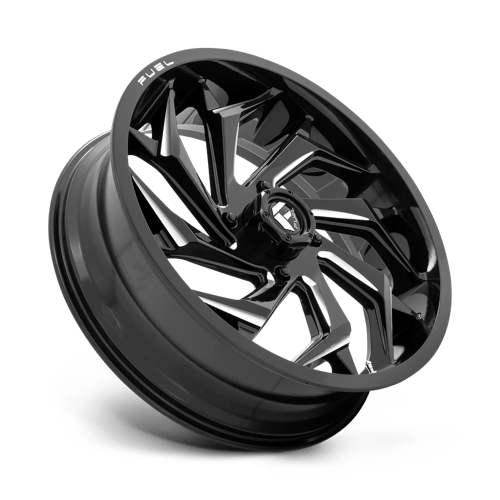 FUEL UTV OFF-ROAD D753 REACTION 22X7 4X137 13 110.1 GLOSS BLACK MILLED