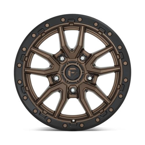 FUEL OFF-ROAD D681 REBEL 17X9 5X127 -12 71.5 ANNEAU PERLE NOIR BRONZE MAT
