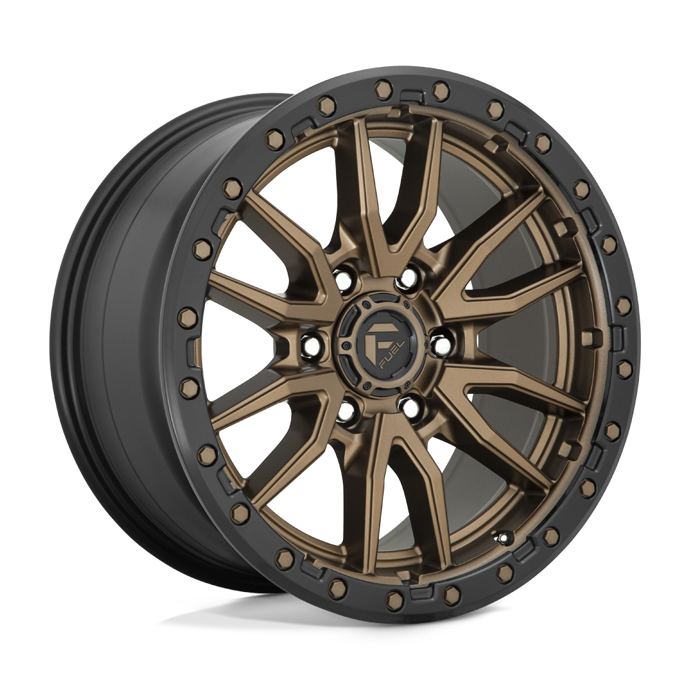FUEL OFF-ROAD D681 REBEL 22X12 8X165.1 -44 125.1 ANNEAU PERLE NOIR BRONZE MAT