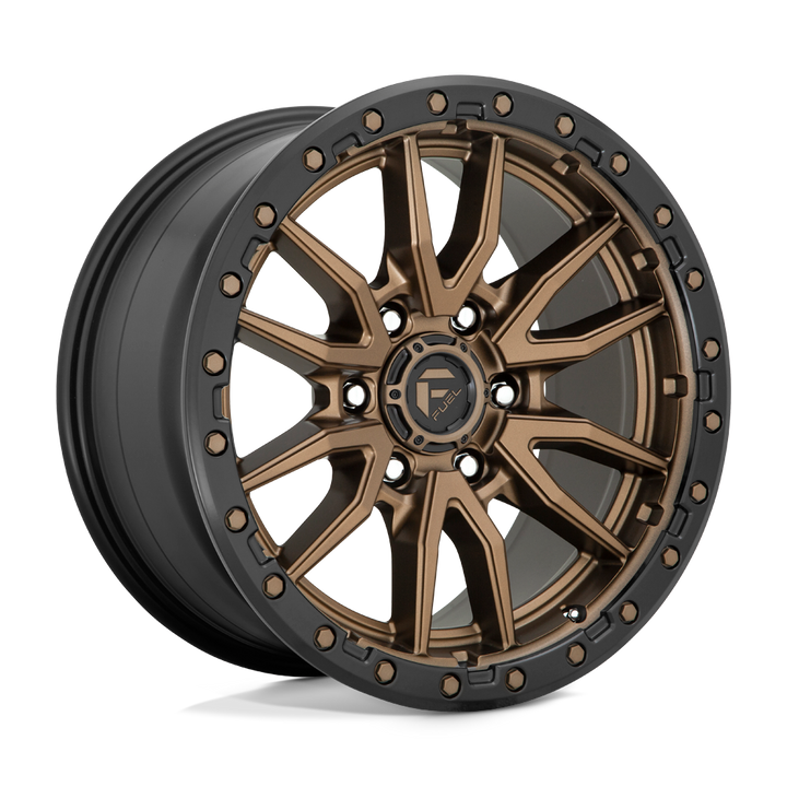 FUEL OFF-ROAD D681 REBEL 18X9 6X135 -12 87.1 ANNEAU PERLE NOIR BRONZE MAT