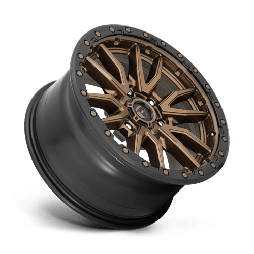 FUEL OFF-ROAD D681 REBEL 18X9 6X139.7 20 106.1 ANNEAU PERLE NOIR BRONZE MAT