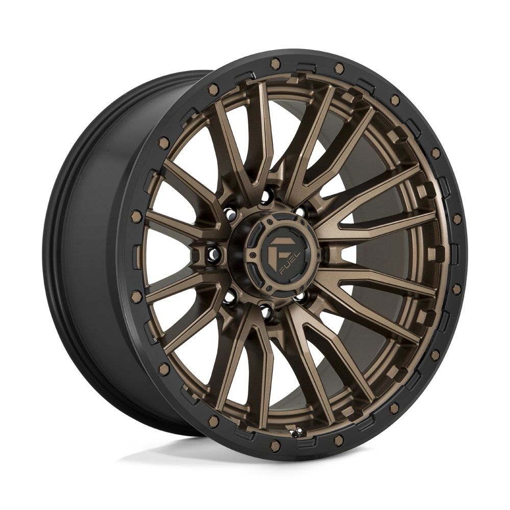 FUEL OFF-ROAD D681 REBEL 22X10 8X165.1 -18 125.1 ANNEAU PERLE NOIR BRONZE MAT