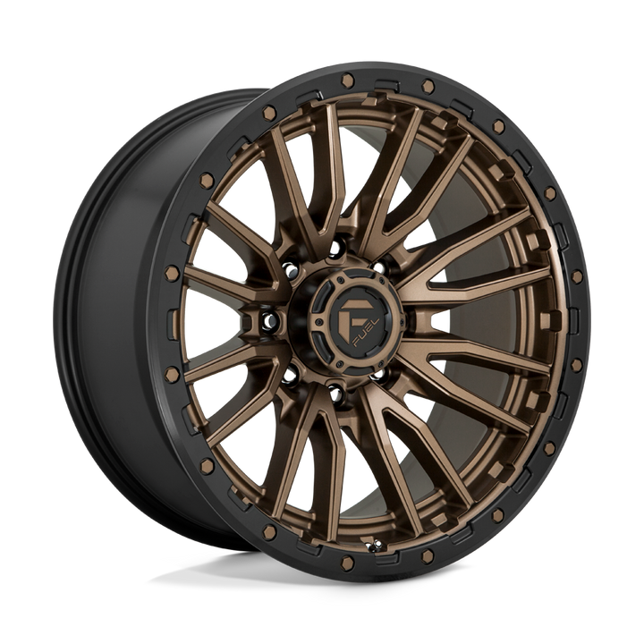 FUEL OFF-ROAD D681 REBEL 22X10 8X165.1 -18 125.1 ANNEAU PERLE NOIR BRONZE MAT